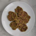 zucchini Fritters for baby led weaning